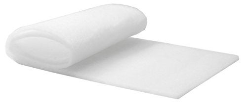Decor Grates VFM4 Pristene Filter Media for Decor Grates Registers, 4-Feet by 1-Foot , White - Image 1