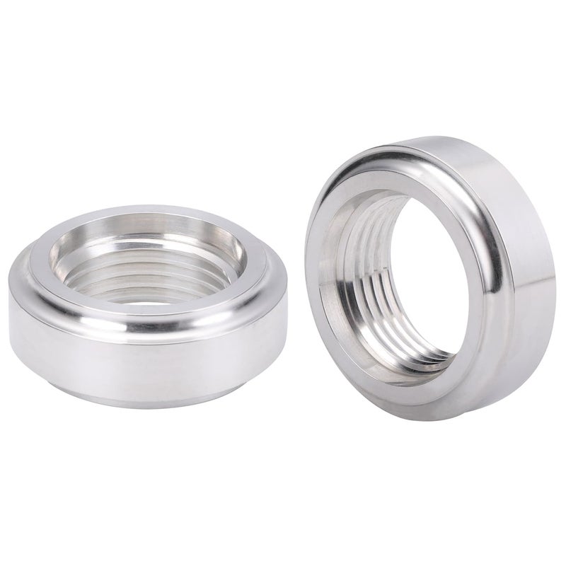 Podavelle 16AN 16 ORB Oring Boss Female Weld On Bung Fitting Adapter Aluminum 2PCS - Image 2
