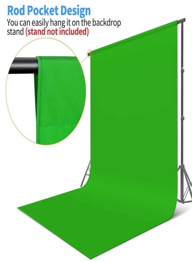 هيموتوب خلفية تصوير خضراء من هيموتوب، مقاس 6 × 9 قدم، مزودة بـ 3 مشابك تثبيت، وشاشة خضراء مناسبة للتصوير الفوتوغرافي واستوديوهات الفيديو. - Image 4