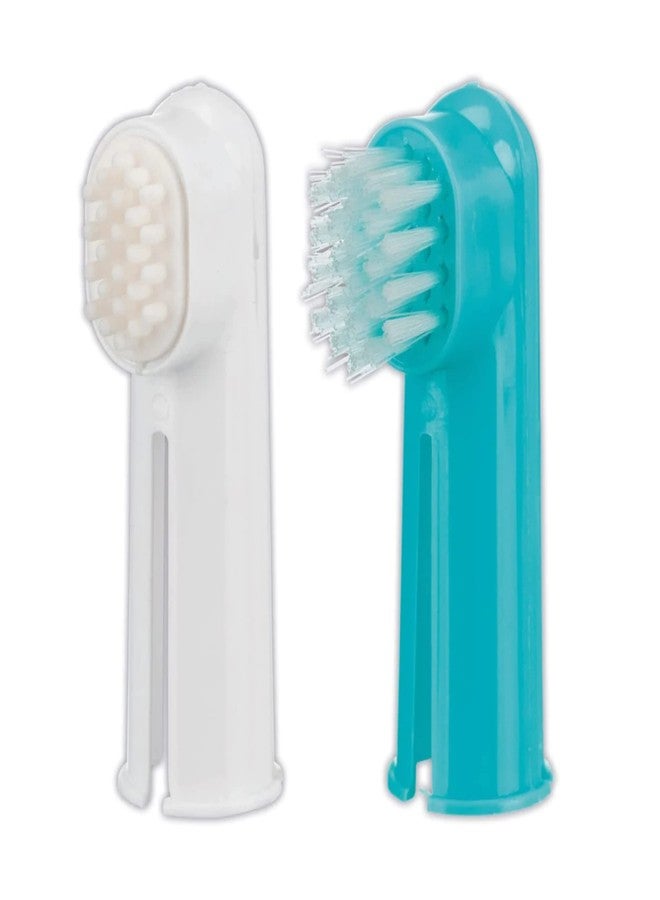 Trixie Finger Toothbrush and Massage brush Set for Dogs and Cats, Soft Bristles, Gently Clean Teeth, Dental Care, 6cm (Pack of 3) - Image 1