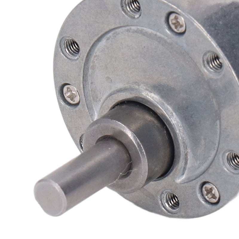 DC Gear Motor Aluminum Alloy Shell Rustproof Low Friction Brass Coil Reversible Worm Gear Motor 24V 66RPM - Image 5