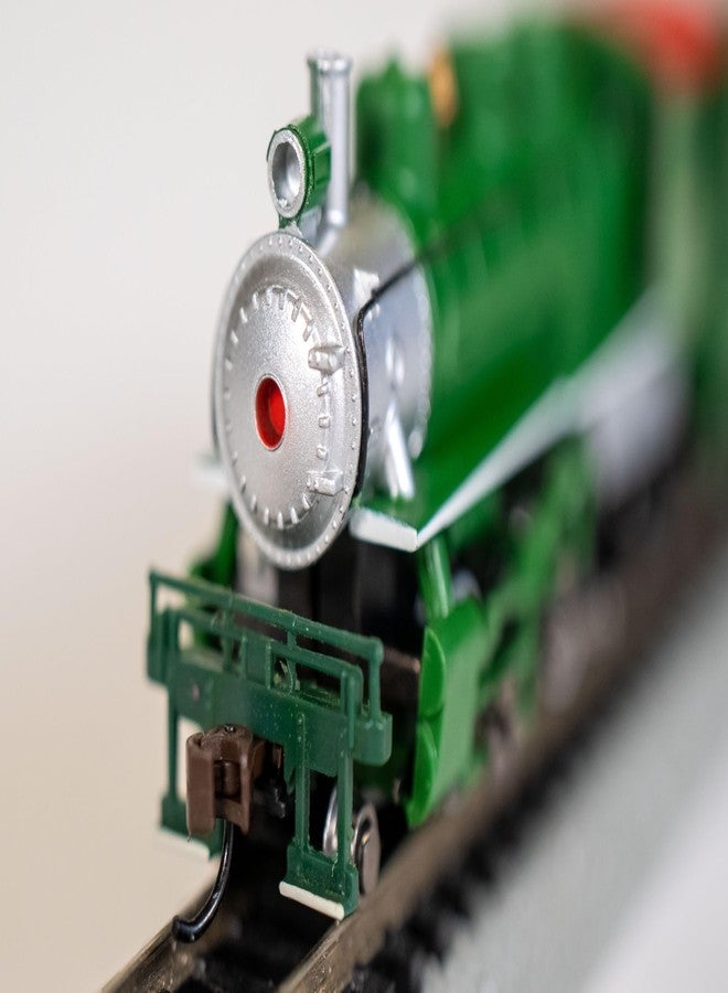 Bachmann Industries Prairie 2-6-2 Locomotive and Tender Southern Train Car, Green, N Scale - Image 5