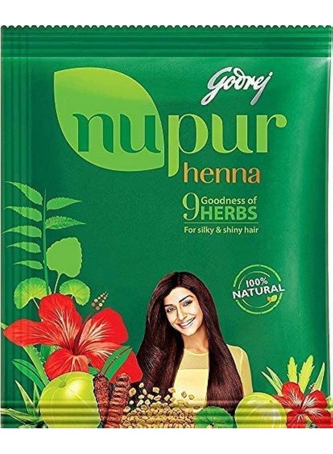 NUPUR Henna Goodness Of 9 Herbs 1000 Grams - Image 1