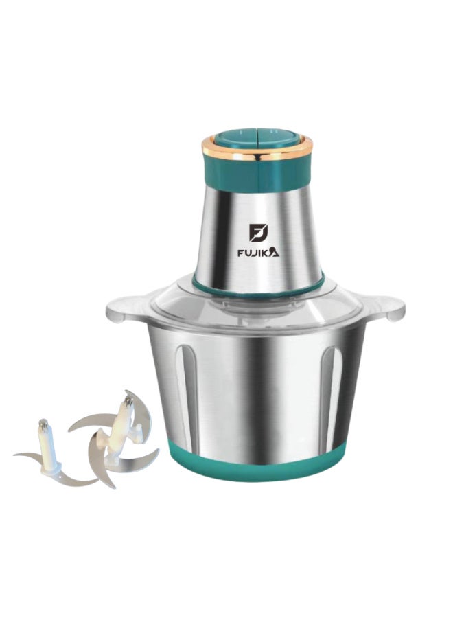 FUJIKA Vegetable and onion chopper - stainless steel - 5 liters - 600 watts - FJK-40 - Image 2