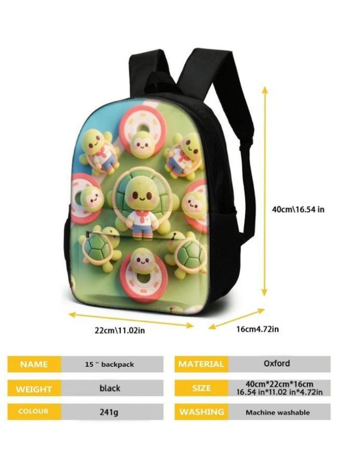 Bright Li Fire Unlock the new fashion of childish fun! Three-piece set of bags, cartoon elements for children and teenagers (students, children, friends' outings, mountain climbing, schooling, etc. can be used) - 29 - Image 5