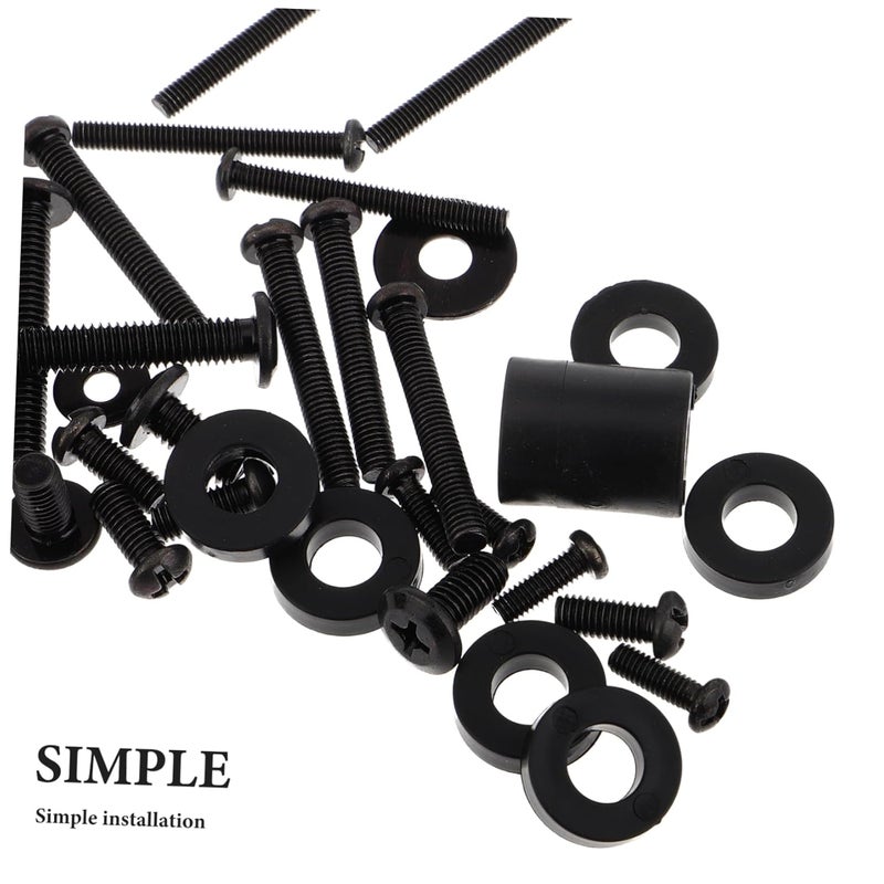 أسود 88 قطعة براغي تثبيت التلفزيون مجموعة أدوات تثبيت الحائط لحامل الشاشة - Image 4