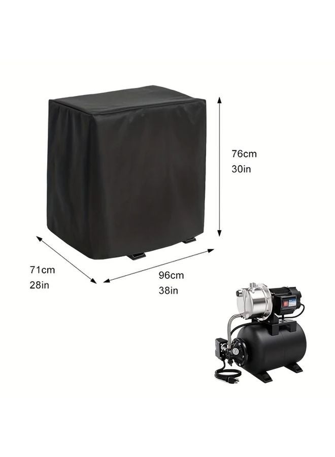 Automatic Water Jet Pump Cover Black For Sand Filter Pumps Above Ground Pools - Image 4