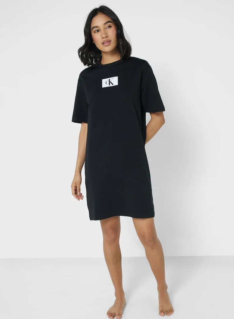 CALVIN KLEIN Crew Neck Sleepshirt