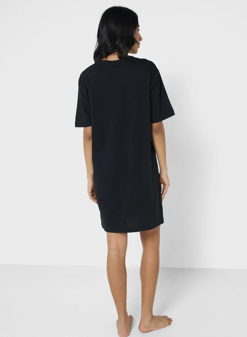 CALVIN KLEIN Crew Neck Sleepshirt