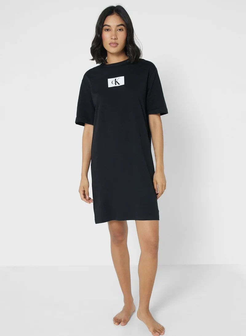 CALVIN KLEIN Crew Neck Sleepshirt