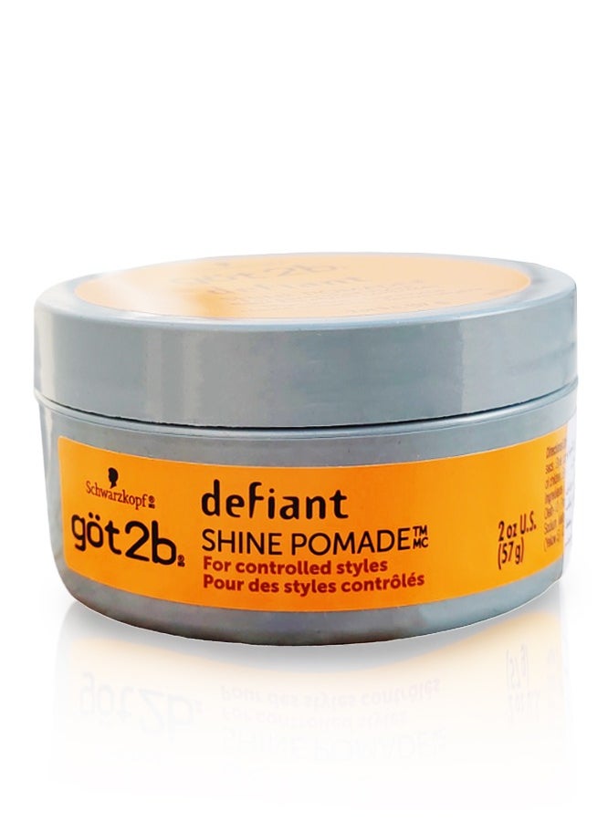 Got2b Defiant Shine Pomade 57g  - Image 1