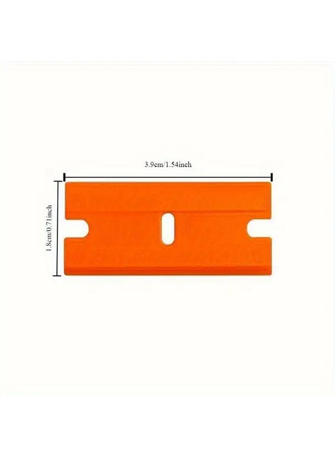 21 Pcs Double Ended Scraper Tool For Car Film Glue Removal Durable PP Metal Construction - Image 3