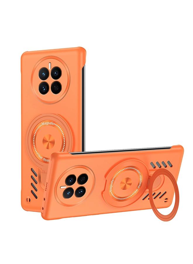 S-TOP Case For Huawei Mate 50 Pro Ice Sense Series Graphene Cooling MagSafe Holder Phone Case - Image 1