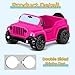 ANGGIKO 35 Inch Pink Car Toy Match Most 2 in Rubber Ducks Ducks for Jeeps Vehicle Toys for Car Dashboard Decorations Accessory Rubber Duck Collection Easter Basket Stuffers for Kids Party Favors - Image 4