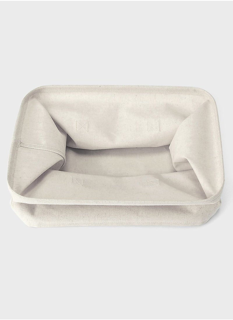 MUJI - Polyester Linen Soft Box Rectangle S - Image 1