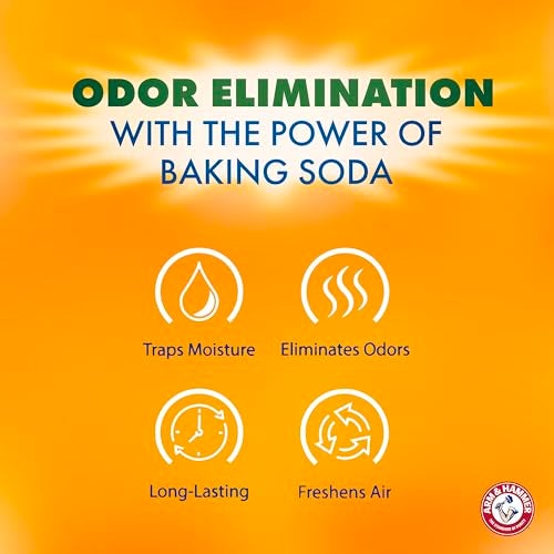 Arm & Hammer Essentials Hanging Moisture Absorber and Odor Eliminator, 17.5 oz., 3 Pack, Fragrance Free, Moisture Absorbers for Closets, Laundry Rooms and Bedrooms, Long-Lasting Freshness - Image 4