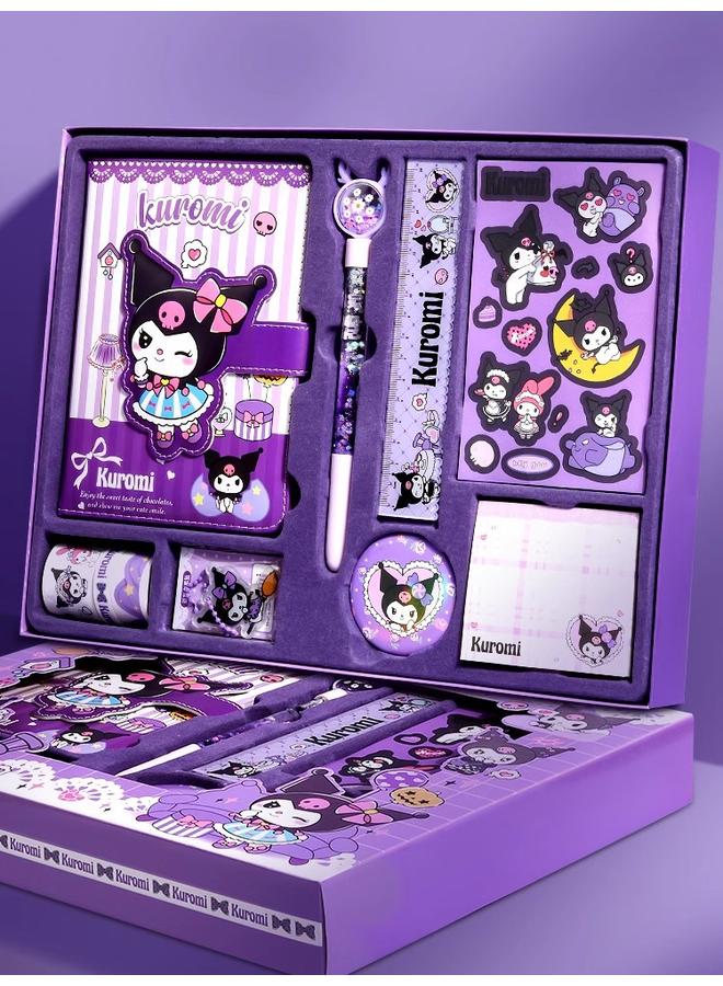 Bluejw Cute Student Hand Account Book Gift Box Learning Stationery Suit Children Primary School Girl Account Book Gift Award Gao Yan - Image 2