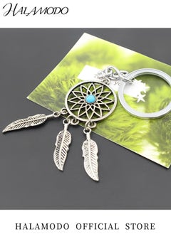 Key Chain Dream Catcher Faux Key Chain Turquoise Inlaid Key Ring Keychain Feather Style Pendant Keychain Jewelry Gift for Women & Girl - pzsku/Z98A70EAFA5F3CAE6356AZ/45/_/1735882912/13b07dac-bdd2-428c-9561-6f1c93eaf52a