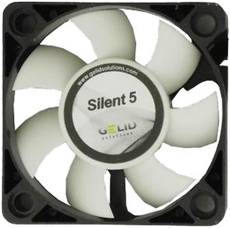Silent 5 – 3-Pin fan of 50mm for Standard Case | Silent Operation | Optimized Fan Blades | High Airflow & High Static Pressure
