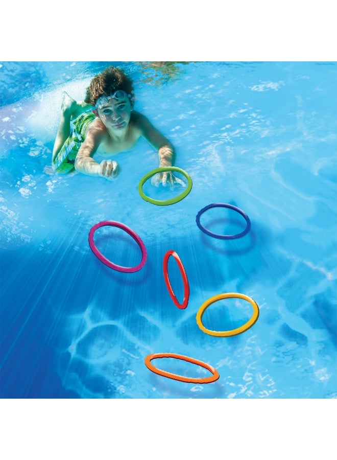 BANZAI POOL TIME DIVE RINGS - 6PCS - Image 2