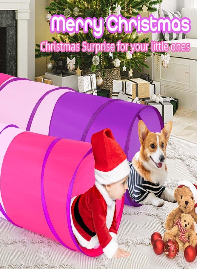 Moncoland Kids Play Tunnel Tent for Toddler, 6-ft Pop Up Crawl Tunnel Toy for Baby Infant Children or Dog Cat, Collapsible Gift for Boy and Girl Play Tunnel Indoor and Outdoor Game - Image 4