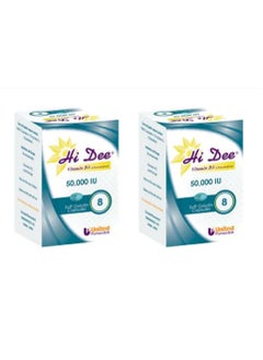 United HI DEE 50000IU CAPSULES 2PACK 