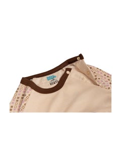 Babies Basic 100% Cotton Printed Long Sleeves Jumpsuit/Romper/Sleepsuit With Feet Covering For Babies  - Image 4