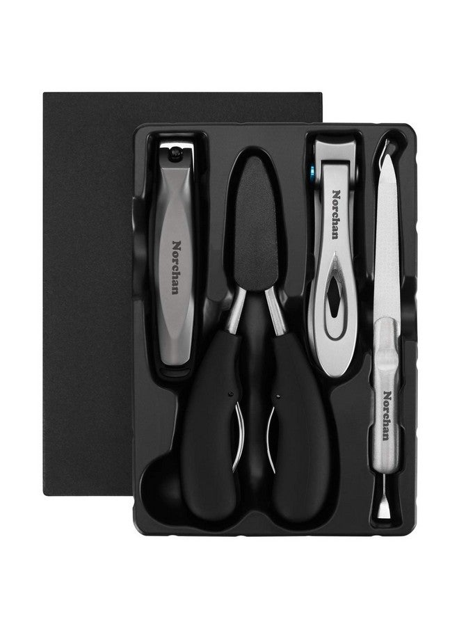 Norchan Large Nail Clippers Set, 5 Pcs Sharp Toenail And Fingernail Clippers For Men And Women (Premium, Big Size, Heavy-Duty Design) - Image 1