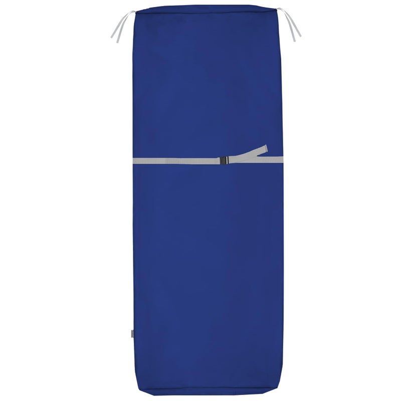 NettyPro Outdoor Patio Lounge Chair Cushion Covers with Zipper and Tie  Water Repellent UV Resistant  80 x 26 x 3 Inch  Replacement Cover Only  Navy - Image 3