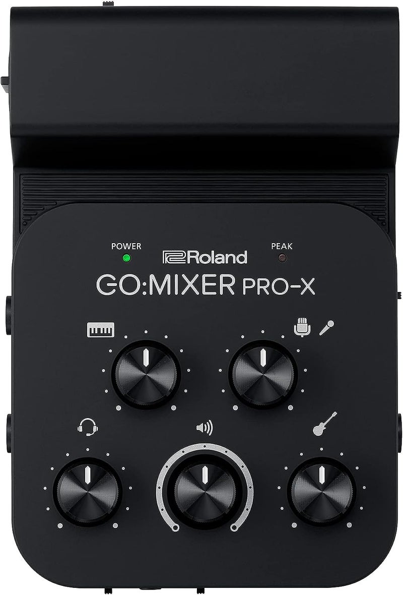 Roland GO:MIXER PRO-X Audio Mixer for Smartphones | Connect and Mix up to 7 Audio Sources | Add Studio Quality Audio to your Social Content and Livestreams - Image 1