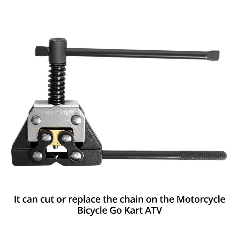 woobles Roller Chain Detacher Breaker Cutter for #25#35#41#40#50#60 415H,428H, 520,530 Chain/Bicycle/Go Kart/Motorcycle/Chains Replacing #25 to #60 BREAKER - Image 3