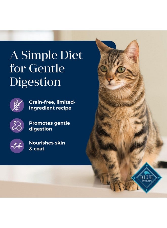 Blue Buffalo Basics Grain-Free Dry Cat Food, Skin & Stomach Care, Limited Ingredient Diet for Indoor Cats, Turkey & Potato Recipe, 5-lb. Bag - Image 5