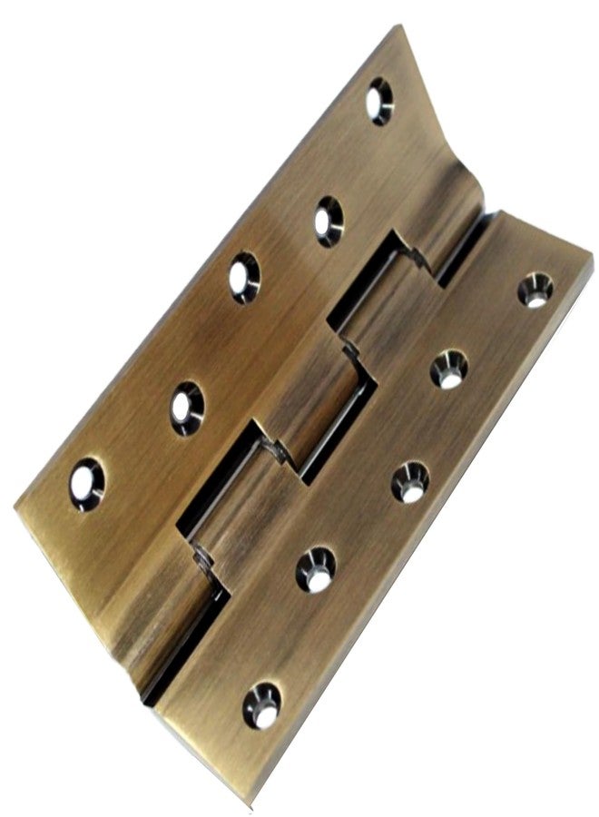 RiseOm Brass Railway Washer Hinges Used in Main Doors (Antique-(6 x 1.1/4 x 5/32) inches, Pack of 1) - Image 4