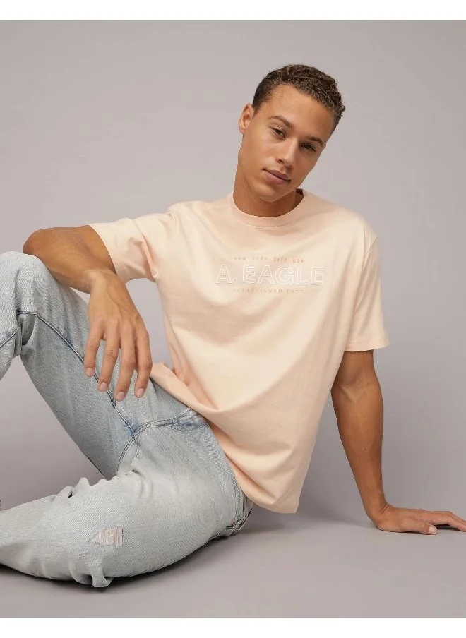 امريكان ايجل AE Logo Graphic T-Shirt