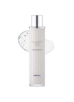 Wellderma تونر كولاجين إمباكت هايدرو من سافير، 3.38 أونصة سائلة، تونر كولاجين مضاد للشيخوخة ومرطب للوجه مع حمض الهيالورونيك، جوهر مرطب للبشرة، معزز للبشرة المتوهجة الصحية للبشرة الباهتة  - Image 2