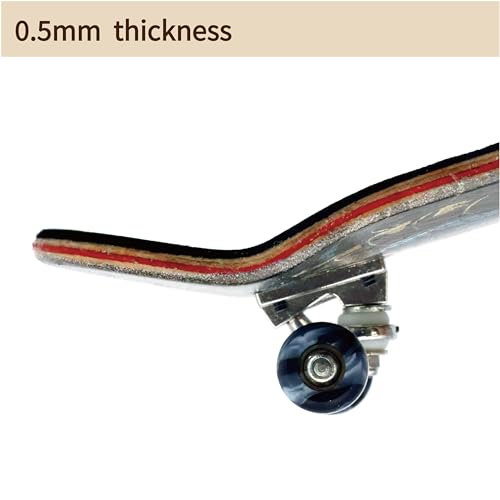 RACOFSB 0.5mm Thickness Fingerboard Foam Grip Tape 24 Pcs, Finger Skateboard Griptape 40mmX110mm (24) - Image 2