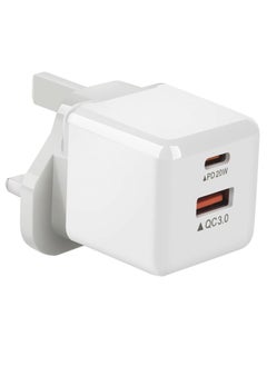 Necomi 20W USB-C PD Fast Charger for Smartphones and Tablets with Wall Plug, QC 3.0, Travel Adapter for Secret Charging  - Image 1