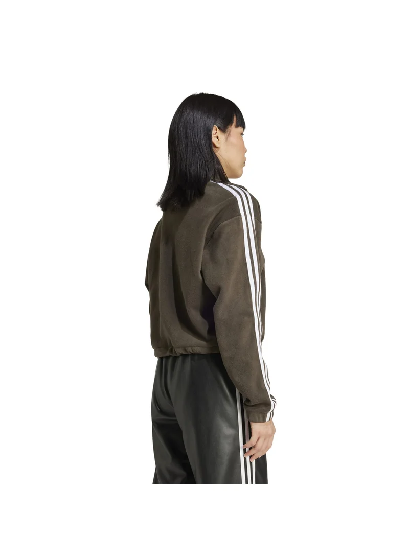 اديداس adidas POLARF HALF ZIP Green Originals Women POLARFLEECE APPAREL