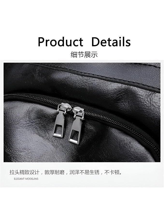 Women’s Elegant Handbag & Backpack – Silver Zipper, High-Quality Material with Polyester Lining, Lightweight and Practical for Daily Use and Special Occasions (Code 220838) - Image 2