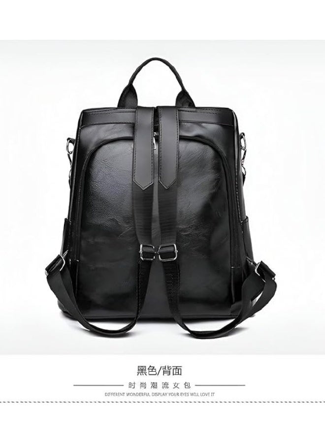 Women’s Elegant Handbag & Backpack – Silver Zipper, High-Quality Material with Polyester Lining, Lightweight and Practical for Daily Use and Special Occasions (Code 220838) - Image 3