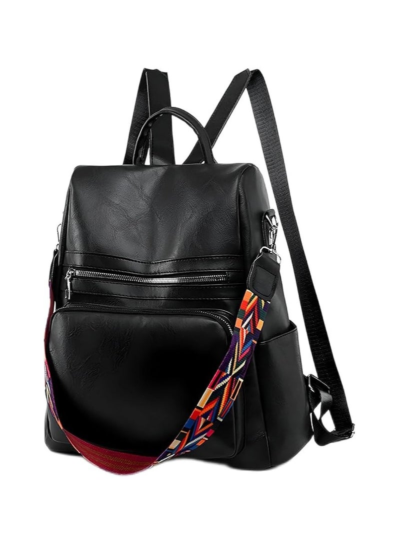 Women’s Elegant Handbag & Backpack – Silver Zipper, High-Quality Material with Polyester Lining, Lightweight and Practical for Daily Use and Special Occasions (Code 220838) - Image 1