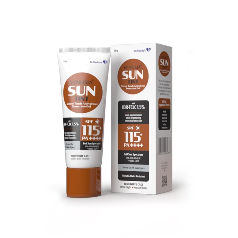 Venusia Derm moisturising lotion 75g Venusia Tinted sunscreen SPF115Full spectrum protection 50g - Image 5