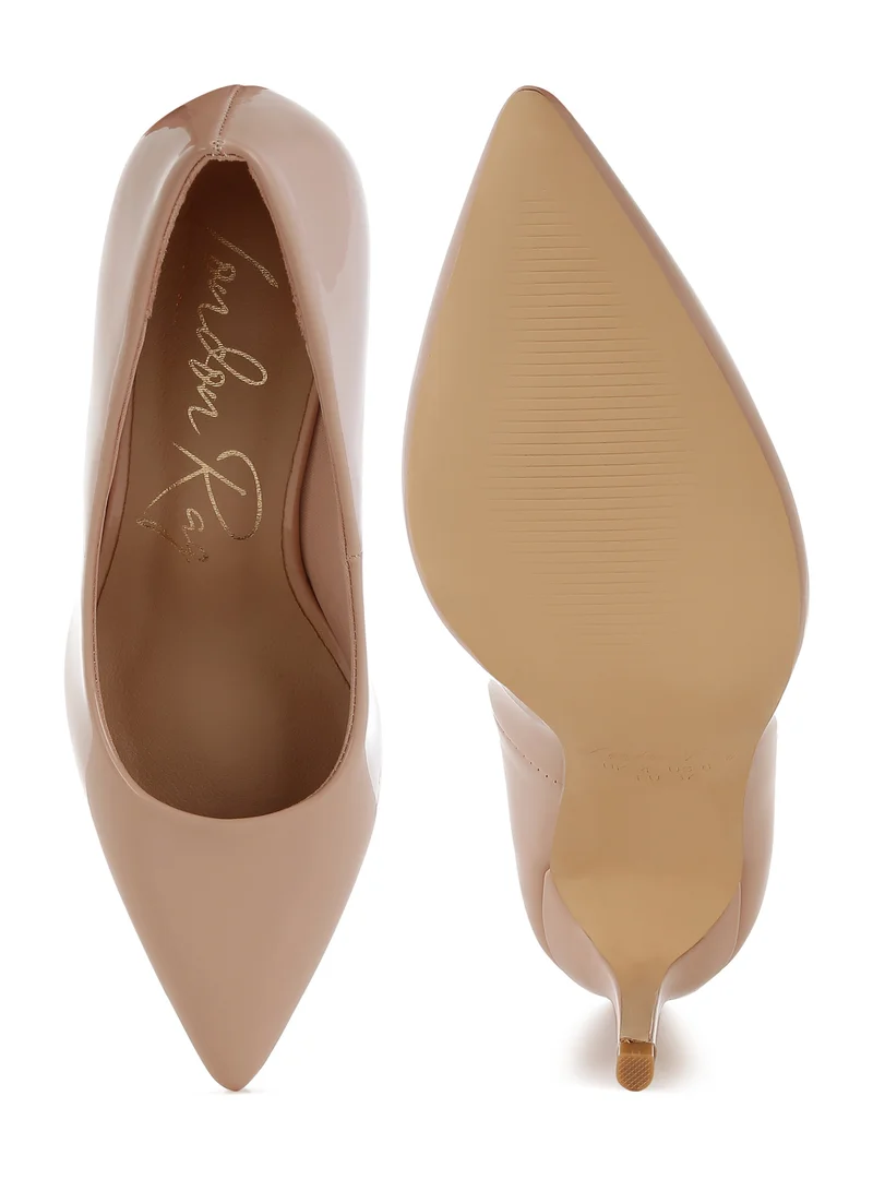 London Rag Stiletto Heel Pumps In Blush