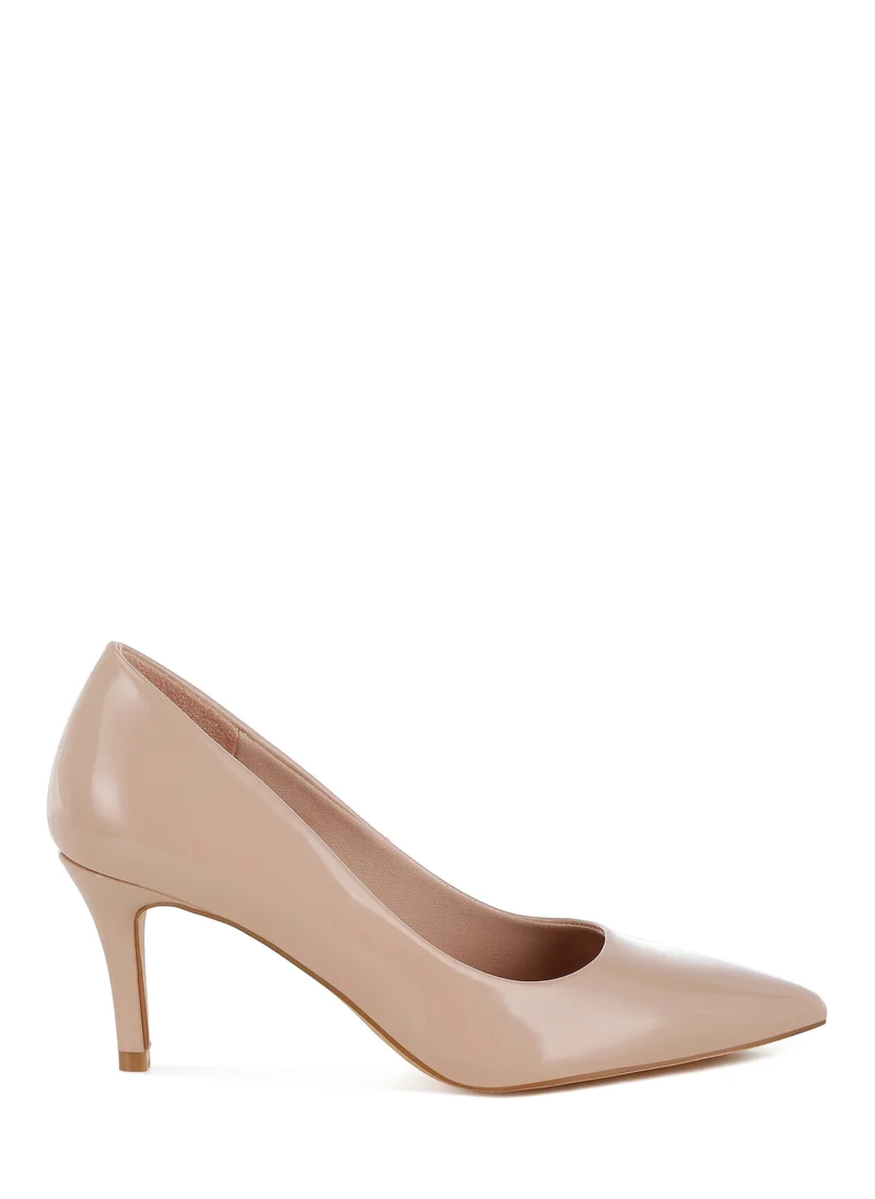 London Rag Stiletto Heel Pumps In Blush