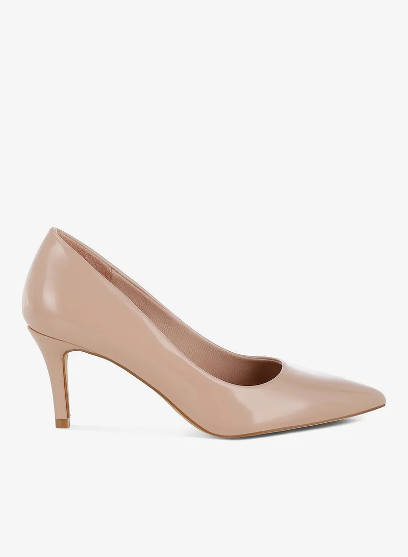 Stiletto Heel Pumps In Blush