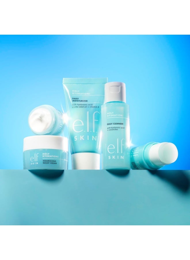 إلف مجموعة ترطيب البشرة SKIN Jet Set، سهلة السفر، مجموعة ترطيب للعناية بالبشرة، منظف للوجه، بلسم، مرطب، كريم للعين وكريم ليلي - Image 2