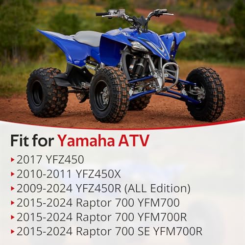JAVIK Front Upper & Lower A-Arm Ball Joint Compatible with Yamaha 2009-2024 YFZ450 YFZ450X YFZ450R 2015-2024 Raptor 700 OEM# 5LP-23579-00-00 - Image 2