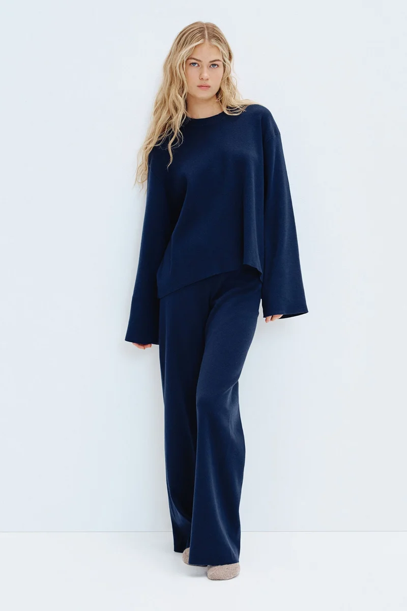 H&M Fine-knit trousers
