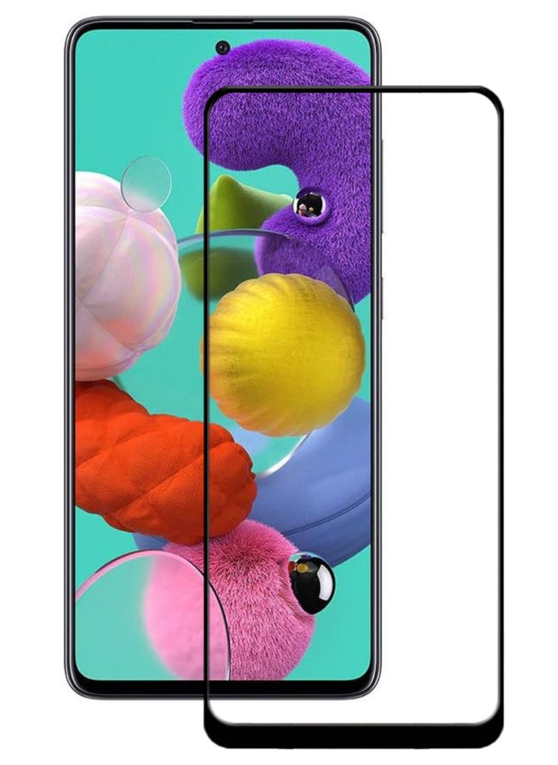 ACLIX Antistatic ESD Dustproof Premium Quality High Definition Tempered Glass Screen Protector Designed For Samsung Galaxy A51 - Image 1