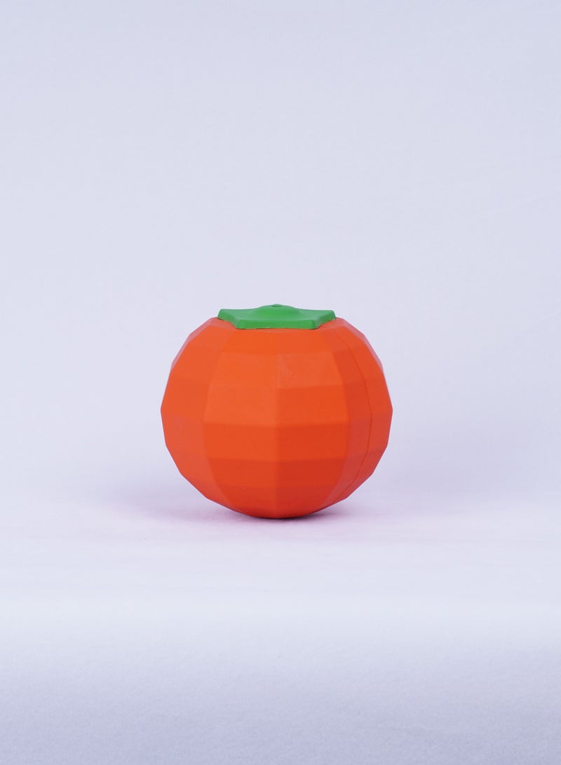 GULFLINK Non Toxic Natural Rubber Squeaky Toy For Dogs Orange - Image 5